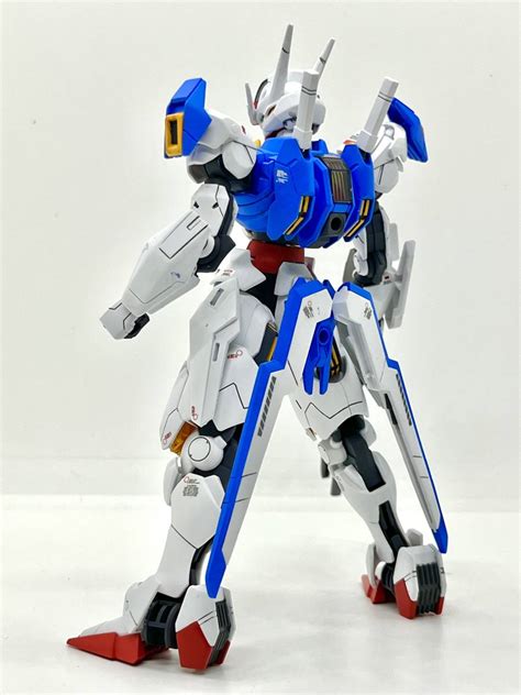 Yahooオークション Hg 1144 ガンダム エアリアル塗装済み完成品