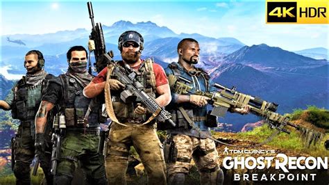 Ghost Recon Breakpoint Us Navy Seals Ai Fireteam 4k 60 Fps Hdr