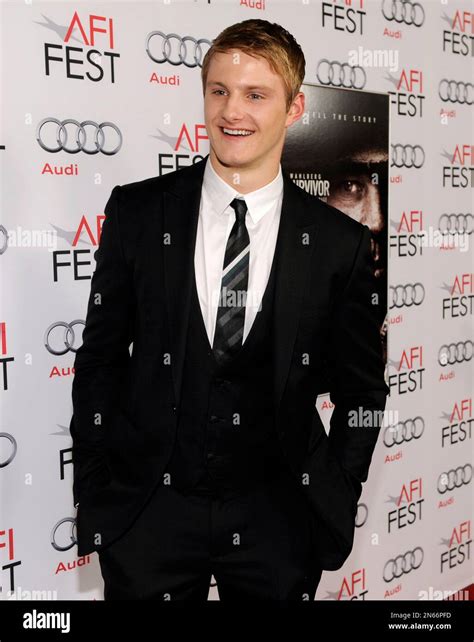 Alexander Ludwig Arrives At The Afi Fest Premiere Of Lone Survivor At