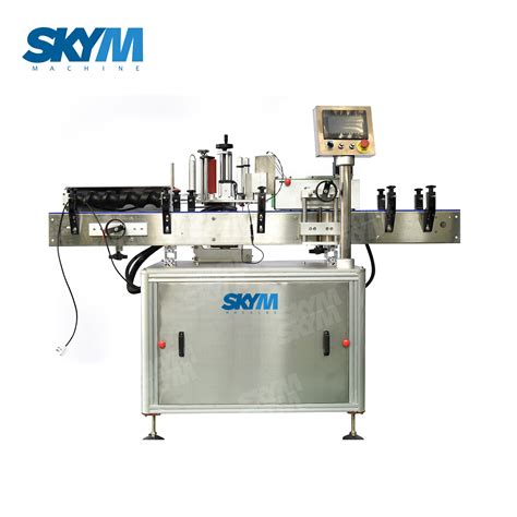 Single Head Clear Labels Adhesive Sticker Pasting Machine From China