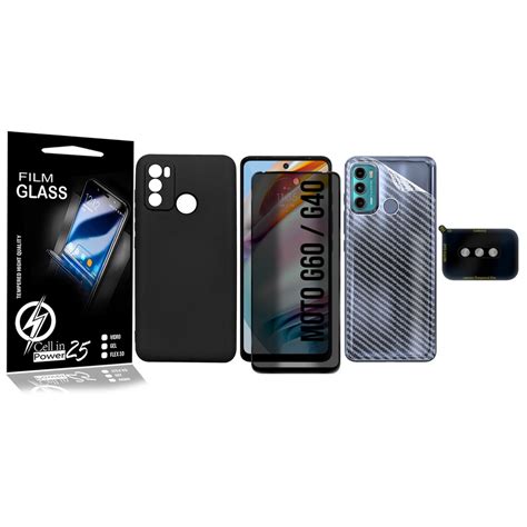 Capinha Aveludada Pel 3d Privacidade Camera Traseira Moto G60