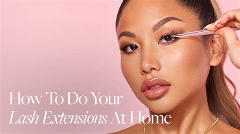 How To Apply At Home Lash Extensions Glamnetic