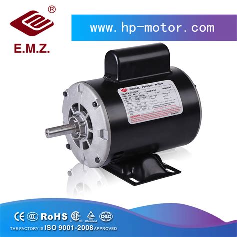 Nema Pump Motor Single Phase Capacitor Starts End Mounted With Csa Ac