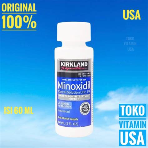 Jual Kirkland Minoxidil For Men Kirkland Minoxidil Original