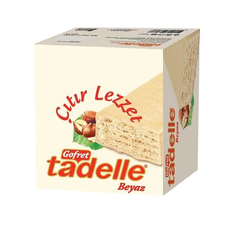 Tadelle Gofret Beyaz 35 Gr x 24 Adet Yerli Tüket