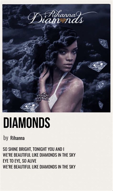 diamonds | Rihanna music, Rihanna album cover, Rihanna