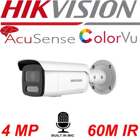 4MP Hikvision DS 2CD2T47G2H LISU SL IP 4mm Fixed Lens Acusense COLORVU