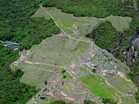 Machu Picchu Is Capital Of The Inca Empire In Andes Mountains Peru