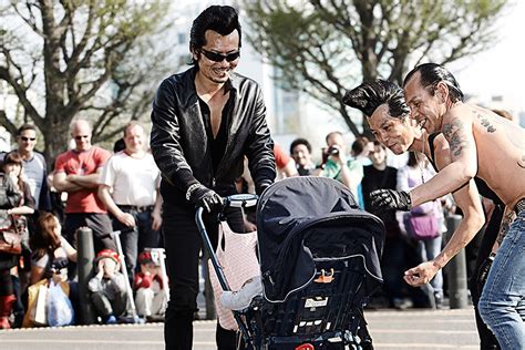 Rockabilly Tokyo Club von Paul Müller Rode Pomade Leder und Dosenbier