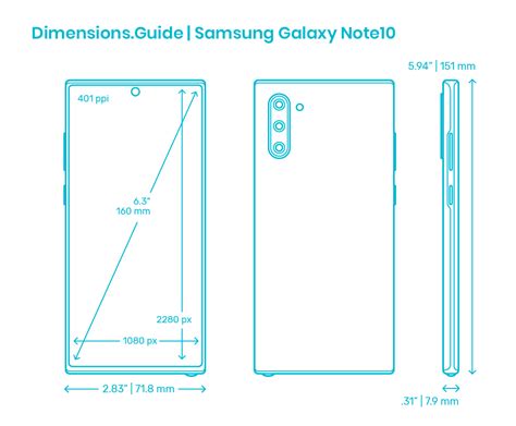 Samsung Galaxy A12 Dimensions And Drawings