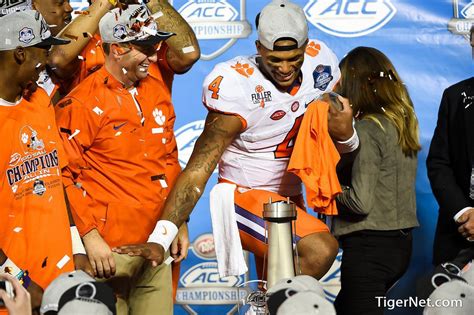 Photos: ACC Championship Trophy Presentation | TigerNet