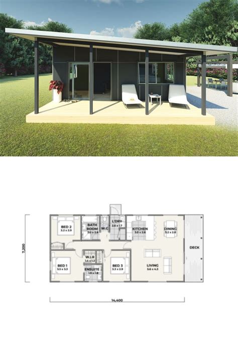 Modern Compact House Plan