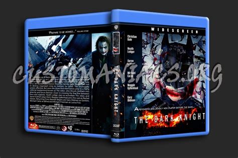 The Dark Knight Blu Ray Cover Dvd Covers And Labels By Customaniacs Id