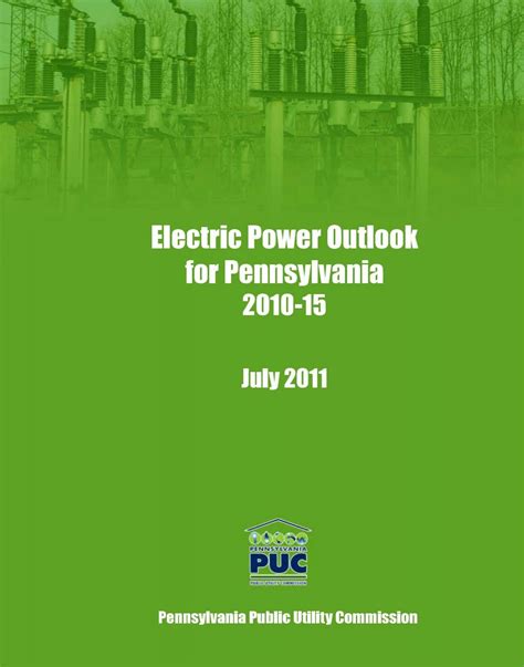 Electric Power Outlook - Pennsylvania Public Utility Commission