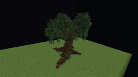 Dark Oak Tree Minecraft