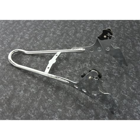 Wyatt Gatling Chrome One Piece Detachable Sissy Bar 50 1507 Dennis Kirk