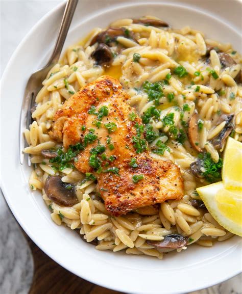 Garlic Butter Chicken Orzo Don T Go Bacon My Heart