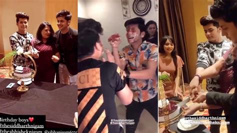 Inside Video Siddharth Nigam And Abhishek Nigams Birthday Celebration 2020 Youtube