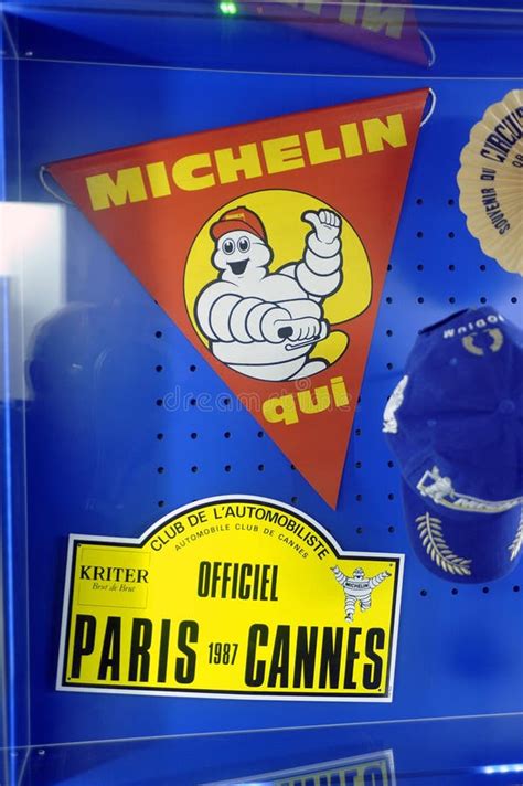 Art Culos Promocionales En Michelin En El Museo De La Marca Foto