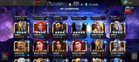 Cav Team — Marvel Contest Of Champions