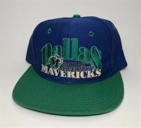 90’s Dallas Mavericks The Game NBA Snapback Hat – Rare VNTG