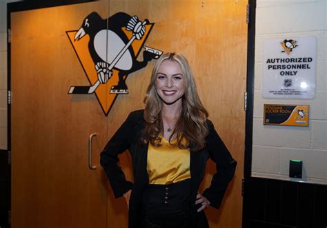 Hailey Hunter Trades Links For Rinks As Newly Minted Penguins Rinkside