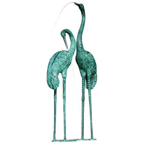 Large Cranes 60 High Water Spitter Pond Fountain 32764 Lamps Plus