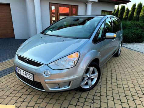 Ford S MAX Titanium 2 0 16V 145KM 2007r Panorama skóra alufelgi