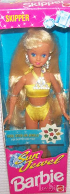 1993 1994 Barbie Sun Jewel Skipper Toy Sisters