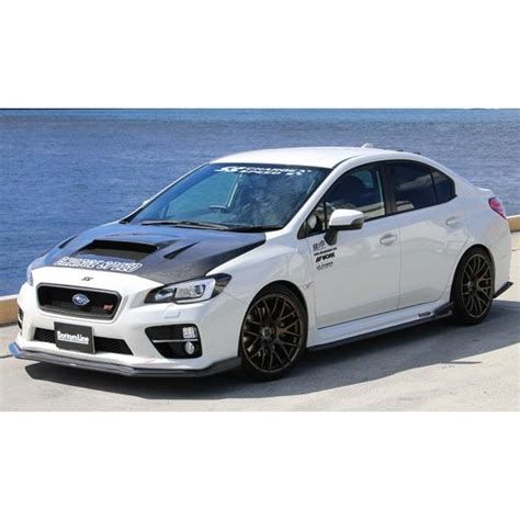 チャージスピード WRX STI VAB WRX S4 VAG Bottom Line フロントボトムライン TYPE 2 材質カーボン製