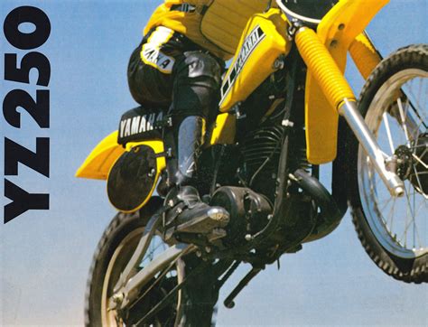 Yamaha Yz Brochure Page Tony Blazier Flickr