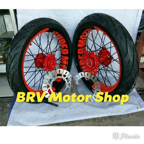 Jual Paketan Velg Super Moto Honda Crf 150 Velg Super Moto Honda Crf