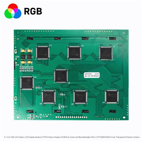 Inch X Graphic Lcd Display Module Fstn Positive Display