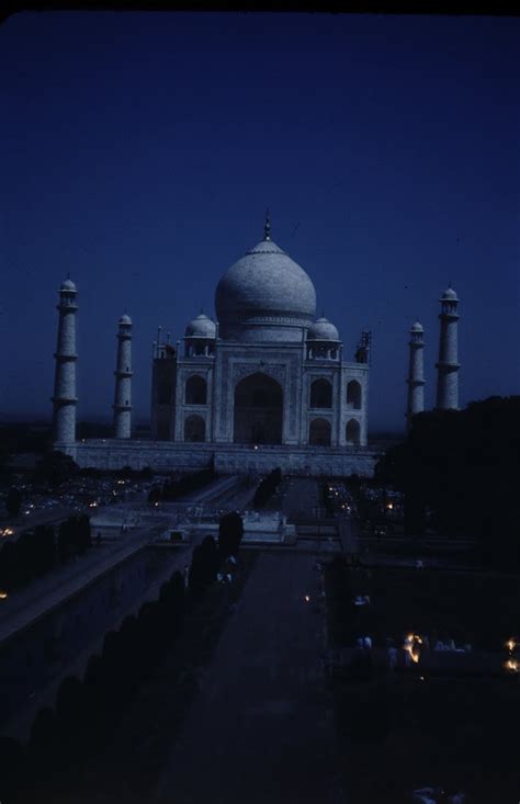 Taj Mahal By Moonlight - James Burke — Google Arts & Culture