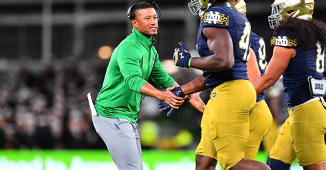 What Notre Dame Coach Marcus Freeman Said Before Week 1