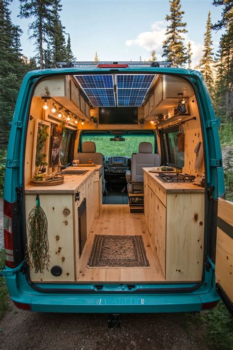 Clever Sprinter Van Conversions For Digital Nomads Tastyinteriors