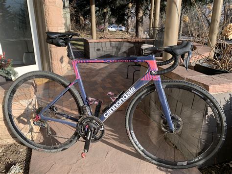 Lachlan Morton S Cannondale SuperSix Evo Adapted For Old Man Winter