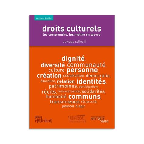 Droits Culturels Les Comprendre Les Mettre En Oeuvre Un Ouvrage Co