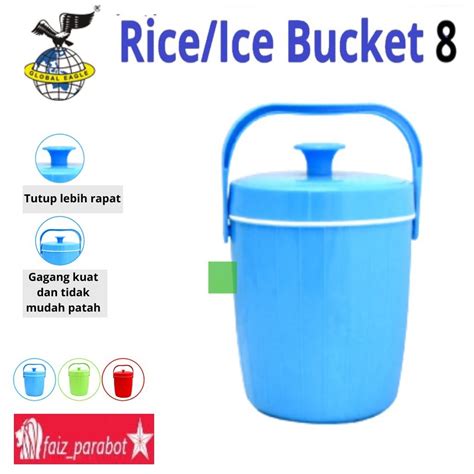 Jual Rice Ice Bucket Liter Termos Nasi Es Tempat Nasi Es