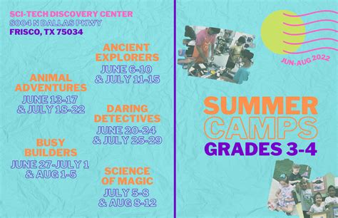 Summer Camp 2022 - Sci-Tech Discovery Center