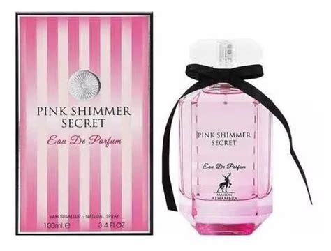 Perfume Pink Shimmer Secret Maison Alhambra Edp Dama 100ml MercadoLibre