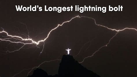 Shocking New Record World S Longest Lightning Bolt Stretched 477 Miles Over 3 States Youtube