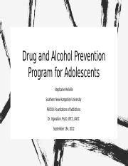 Prevention Program Milestone One Pptx Drug And Alcohol Prevention