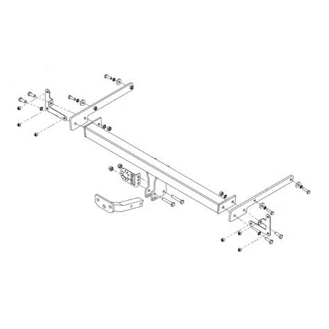 PCT Towbar For Ford B Max MPV 2012 2018 Flange Tow Bar EBay