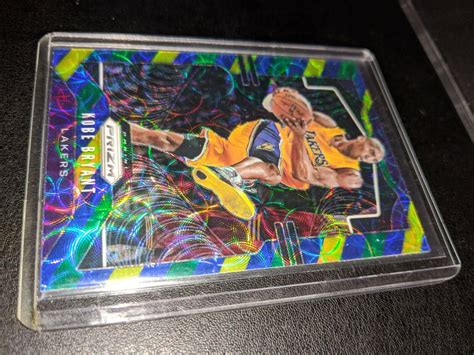 Panini Prizm Choice Blue Yellow Green Prizm Kobe Bryant