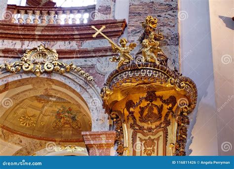 Interior of Karlskirche in Vienna, Austria Editorial Photo - Image of ...