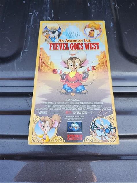 AMERICAN TAIL, AN - Fievel Goes West (VHS, 1992) EUR 5,08 - PicClick DE