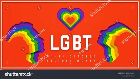 Banner Pride Lgbt History Month Peoples Stock Illustration 2031708851 Shutterstock