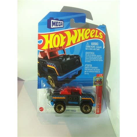 Jual Hot Wheels 2023 Brick Rides Mini Collection 1 Bricking Trails Dark Grey By MATTEL