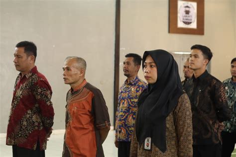 Lapas Bukittinggi Mengikuti Apel Pelepasan Mudik Bersama Hari Raya Idul